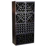 Botellero Merlot 4 Alturas con aspa 4 estantes y medias aspas 654024B