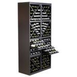 Botellero Merlot 4 Alturas con aspa 4 estantes y medias aspas 654024E