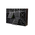 Botellero Merlot 4 Alturas con aspas 4 estantes y medias aspas 654041D