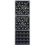 Botellero Merlot Base 3 alturas con 4 estantes y 2 aspas 634016F