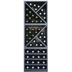 Botellero Merlot Base 3 alturas con 4 estantes y 2 medias aspas 634015FA