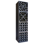 Botellero Merlot Base 4 alturas con 4 estantes y 2 aspas 644016B