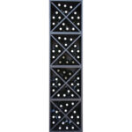 Botellero Merlot Base 4 alturas con Aspas 641616F