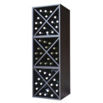 Botellero Merlot Base Doble 2 alturas con aspa 631616A