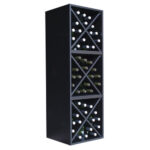 Botellero Merlot Base Doble 2 alturas con aspa 631616B