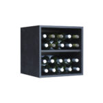 Botellero Merlot Base con 1 estante botellero lateral 610012