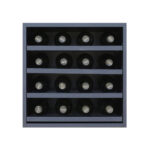 Botellero Merlot Base con 4 estantes frontal 610040.jpg