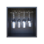 Botellero Merlot Base y soporte copas 610021F