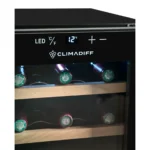 Vinoteca Climadiff Cuve12 detalle display