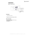 Vinoteca Climadiff CBU40D1B Ficha europea 3