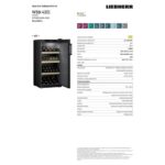 Vinoteca Liebherr WSbl 4201 Ficha europea 2