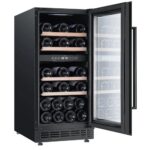 vinoteca cavin arctic collection 40d fullglass black 04