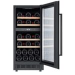 vinoteca cavin arctic collection 40d fullglass black 05