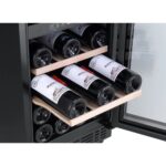 vinoteca cavin arctic collection 40d fullglass black 06