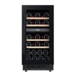 vinoteca cavin arctic collection 40d fullglass black