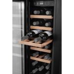 vinoteca cavin arctic collection 60d doble zona duo full glass black 03