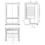 vinoteca cavin polar collection 115 l white 04