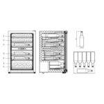 vinoteca cavin polar collection 52 stainless 05