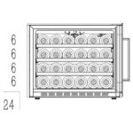 vinoteca cavin scandinavian collection 45 fullglass black 09