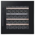 vinoteca cavin scandinavian collection 60 fullglass black
