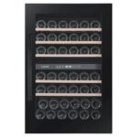 vinoteca cavin scandinavian collection 90 fullglass black