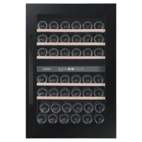 vinoteca cavin scandinavian collection 90 fullglass black