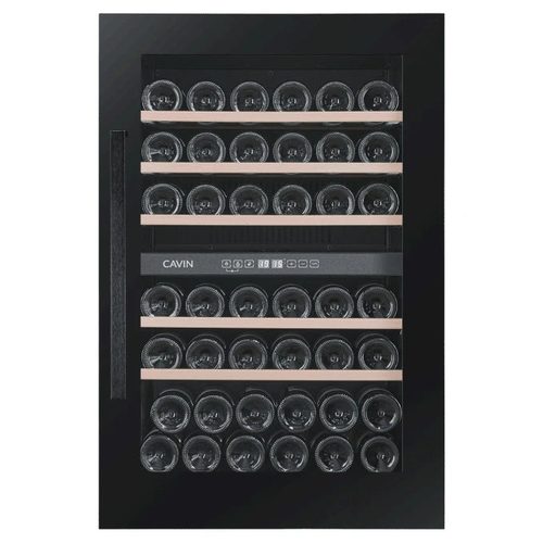 vinoteca cavin scandinavian collection 90 fullglass black