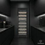 vinoteca cavin arctic collection 151d fullglass black 02