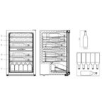 vinoteca cavin polar collection 50 stainless 06