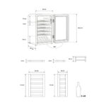 vinoteca cavevinum cv 45 r plano